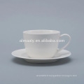 Modèles de café en porcelaine de forme magnifique Cafés en céramique Tasses et soucoupes